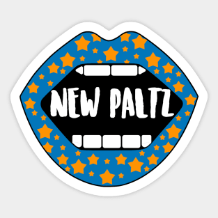 New Paltz Lips Sticker